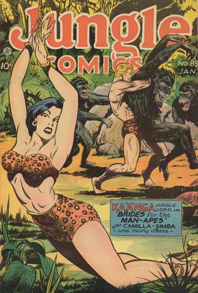 Jungle Comics #85 (1947) Comic Books Jungle Comics