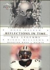 Doak Walker / Ricky Williams #R3 Football Cards 2000 Upper Deck Legends Reflections in Time Prices