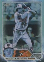 Gunnar Henderson [Sub Zero FrozenFractor] #2 Baseball Cards 2023 Topps Chrome Prices