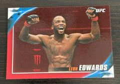 Leon Edwards [Red] Ufc Cards 2019 Topps UFC Knockout Autographs Prices