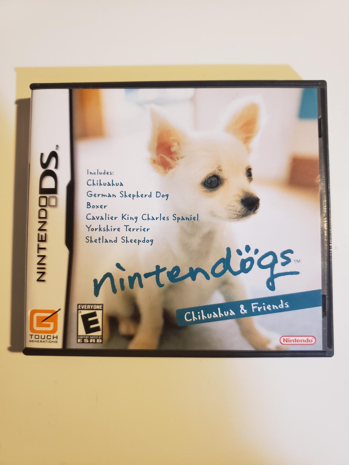 Nintendogs Chihuahua and Friends Item, Box, and Manual Nintendo DS