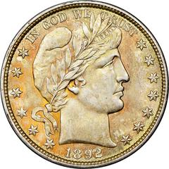 1892 O Coins Barber Half Dollar Prices