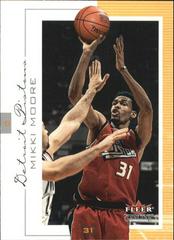 Mikki Moore #5 Basketball Cards 2000 Fleer Genuine Prices