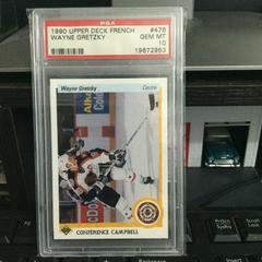 Wayne Gretzky Hockey Cards 1990 Upper Deck French Prices