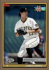 Jared Jones [Gold] #PD-195 Baseball Cards 2021 Topps Pro Debut Prices