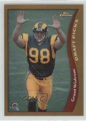 Grant Wistrom [Refractor] #73 Football Cards 1998 Topps Chrome Prices