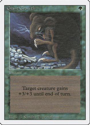 Giant Growth #199 Magic Revised