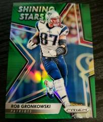 Rob Gronkowski [Green] #30 Football Cards 2016 Panini Prizm Shining Stars Prices