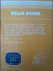 Manual (Back Of Box) | Beam Rider [Taiwan] Colecovision