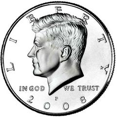 2008 P Coins Kennedy Half Dollar Prices