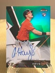 Austin Hays [Green Refractor] Baseball Cards 2018 Topps Finest Autographs Prices