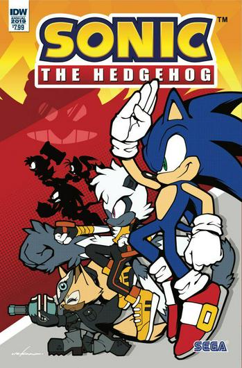 Sonic the Hedgehog Annual #1 (2019) Cover Art