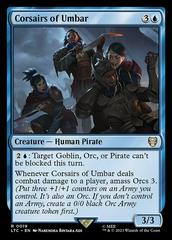 Corsairs of Umbar #19 Magic Lord of the Rings Commander Prices
