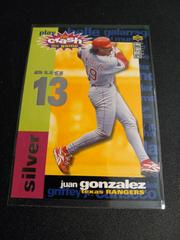 Juan Gonzalez #CG7 Baseball Cards 1995 Collector's Choice Crash the Game Prices