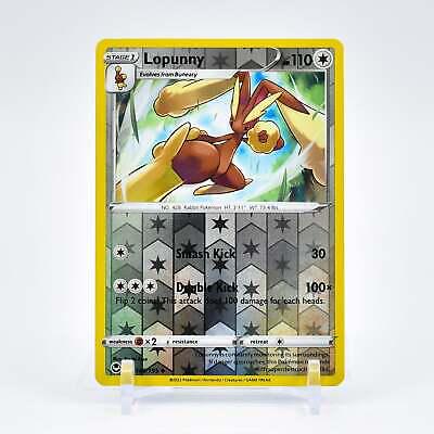 Lopunny [Reverse Holo] #145 Pokemon Silver Tempest