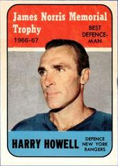Harry Howell [Norris Trophy] #119 Hockey Cards 1967 Topps Prices