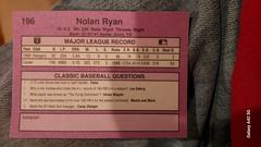 Back  | Nolan Ryan Baseball Cards 1991 Classic