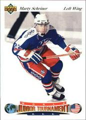 Marty Schriner #68 Hockey Cards 1991 Upper Deck Czech World Juniors Prices
