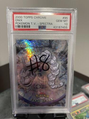 Onix [Spectra] #95 Pokemon 2000 Topps Chrome