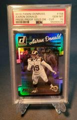 Aaron Donald [Press Proof Gold Die Cut] #158 Football Cards 2016 Panini Donruss Prices