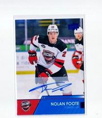 Nolan Foote [Autograph] Hockey Cards 2021 Upper Deck AHL Prices