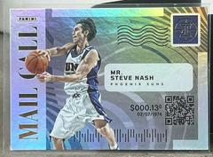 Steve Nash #20 Basketball Cards 2021 Panini Illusions Mail Call Prices