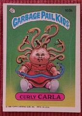Curly CARLA 1986 Garbage Pail Kids Prices