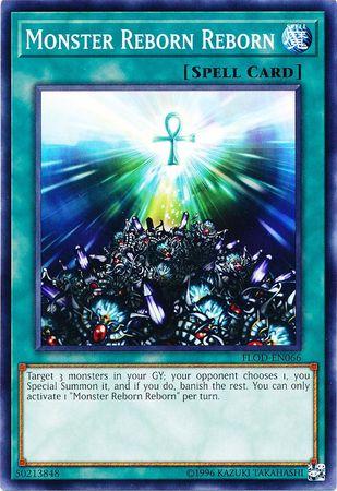 Monster Reborn Reborn FLOD-EN066 YuGiOh Flames of Destruction