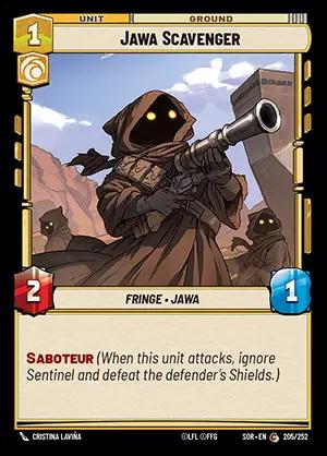 Jawa Scavenger [Foil] #205 Star Wars Unlimited: Spark of Rebellion