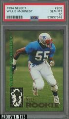 Willie McGinest #205 Football Cards 1994 Panini Select Prices