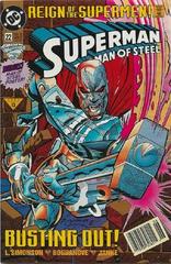 Superman: The Man of Steel [Newsstand] #22 (1993) Comic Books Superman: The Man of Steel Prices