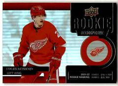 Lucas Raymond [Gold] Hockey Cards 2022 Upper Deck Rookie Retrospective Prices