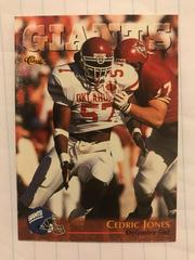 Cedric Jones #87 Football Cards 1996 Classic NFL Draft Prices