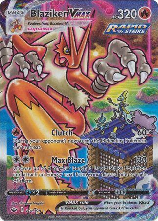 Blaziken VMAX #201 Prices | Pokemon Chilling Reign | Pokemon Cards