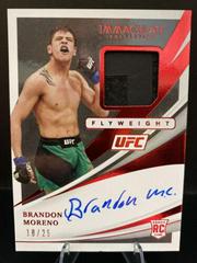 Brandon Moreno [Memorabilia Autograph Red] Ufc Cards 2021 Panini Immaculate UFC Prices
