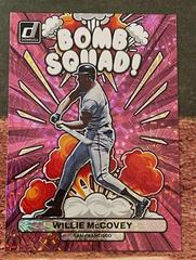 Willie McCovey [Pink Fireworks] #BS4 Baseball Cards 2023 Panini Donruss Bomb Squad Prices
