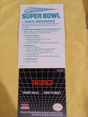 Inserts | Tecmo Super Bowl NES