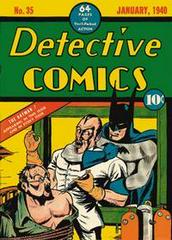 Detective Comics #35 (1940) Comic Books Detective Comics Prices