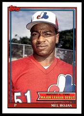 Mel Rojas Baseball Cards 1991 Topps '90 M.L. Debut Prices
