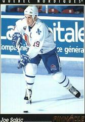 Joe Sakic Hockey Cards 1993 Pinnacle Prices