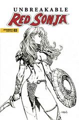Unbreakable Red Sonja [Finch Sketch] #3 (2023) Comic Books Unbreakable Red Sonja Prices