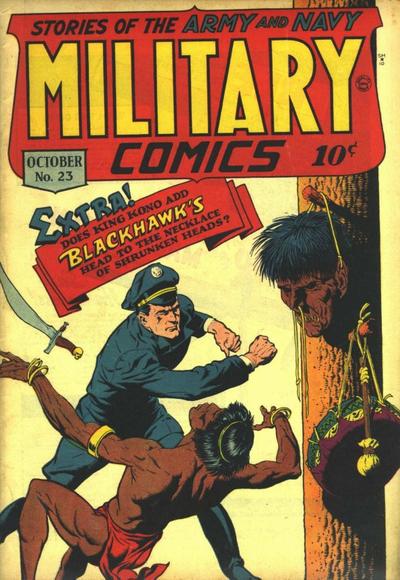 Military Comics #23 (1943) Comic Books Military Comics