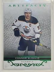 Connor McDavid [Neon Green] Hockey Cards 2021 Upper Deck Artifacts Prices