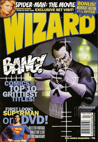 Wizard Magazine #115 (2001) Comic Books Wizard Magazine