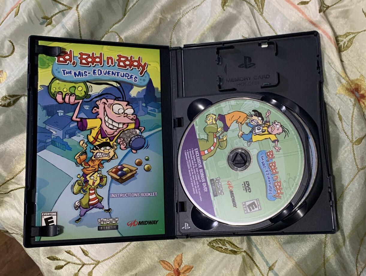 Ed Edd N Eddy Mis-Edventures [w Bonus Disc] Playstation 2