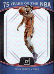 Devin Booker #29 Basketball Cards 2021 Panini Prizm 75 Years of NBA Optic Prices
