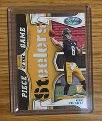 Kenny Pickett [Teal] #PG-KP Football Cards 2022 Panini Certified Piece of the Game Prices