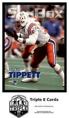 Andre Tippett #206 Football Cards 1993 Skybox Impact Prices