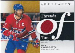 Max Pacioretty #TT-MP Hockey Cards 2021 Upper Deck Artifacts Threads of Time Prices