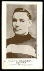 Clint. Benedict Hockey Cards 1923 V145-1 Paterson Prices